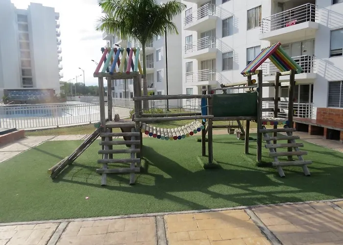 Esplendido Y Fantastico Apartamento En Girardot. 4 Piscinas, Wifi, Parque Infantil, Parqueadero Privado.